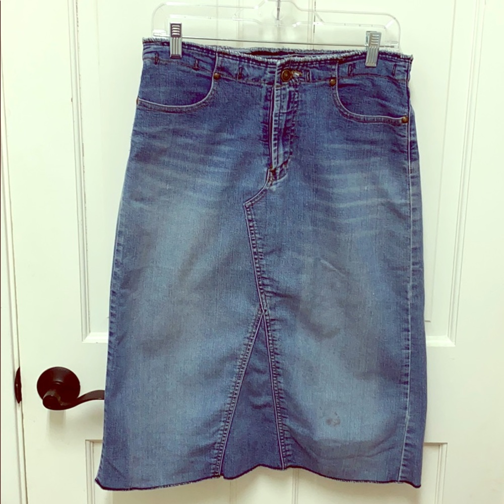 Denim Skirt.